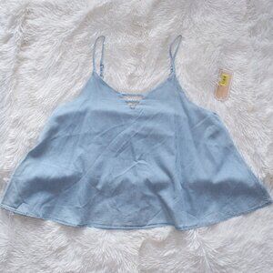 Denim Copper Key Tank Top